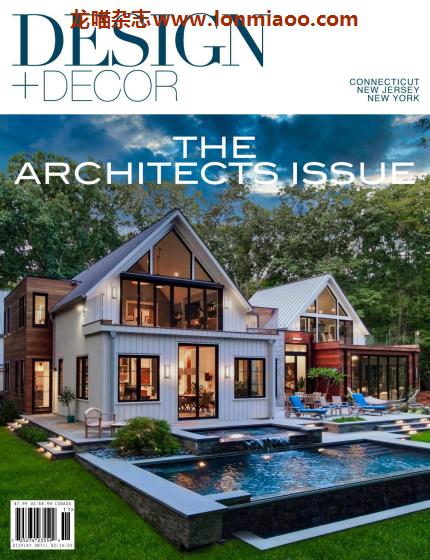 [美国版]Design + Decor CT NJ NY 室内设计杂志 2021年 Issue6